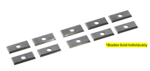 Cutting inserts for base router, Length 40 mm - M35.ZW40W
